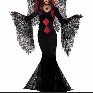 Spirit Black Widow Costume $35, size medium